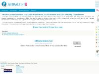 astraltest.com Astral Experiments, Research, Pass the Astral Projection test