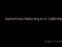 Astra Manufacturing: Coffee machines, Espresso & Cappuccino machines for commercial and personal use