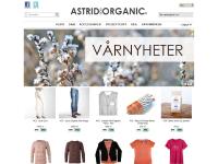 liten astridgoesorganic.com skärmbild