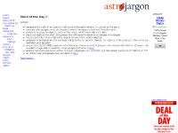 astrojargon - Home astrojargon - Home