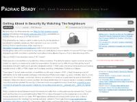 Pádraic Brady - PHP, Zend Framework and Other Crazy Stuff Pádraic Brady - PHP, Zend Framework and Other Crazy Stuff