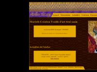 Atelier tissage Bruniquel Tarn et Garonne région Midi-pyrénées France