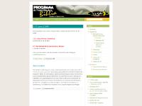 Programa Traduccion de la Biblia Programa Traduccion de la Biblia