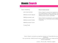 Atomic Search - Cabinet d'expertise en Search Marketing Atomic Search - Cabinet d'expertise en Search Marketing