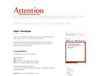 Attention Östergötland Sydvästra | Attention är en förening som verkar för personer med NPF, Neuropsykiatriska Funktionsnedsättningar, samt anhöriga till dessa och yrkesverksamma inom området. Attention Östergötland Sydvästra bildades 15 juni