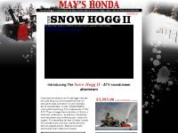  Snow Hogg II, Sno, Hog, attachable snow blower