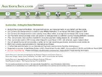 Auctionchex - Online auction payments exchange and escrow service Auctionchex - Online auction payments exchange and escrow service