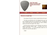 Audio Tabs - Guitar tabs including audio samples Audio Tabs - Guitar tabs including audio samples