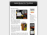 Audio Books For The Blind