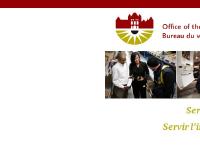 Office of the Auditor General of Ontario | Bureau du vérificateur général de l'Ontario