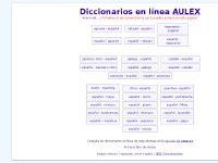 aulex.org diccionario, vocabulario, japonés