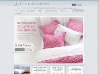 Au Lit Fine Linens — Welcome Au Lit Fine Linens — Welcome