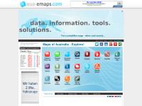 Map of Australia | free service by aus-emaps.com