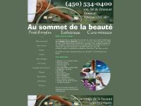 Au sommet de la beauté - Accueil Au sommet de la beauté - Accueil
