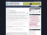 Available Domain Names Available Domain Names