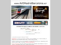 AVE Madrid Barcelona | Informacion sobre horarios, venta de billetes, tarifas, incidencias AVE Madrid Barcelona | Informacion sobre horarios, venta de billetes, tarifas, incidencias