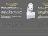 The Average Citizen / Medelmedborgaren The Average Citizen / Medelmedborgaren