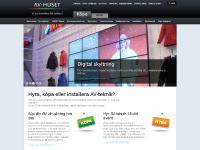 avhusetlbt.se av-utrustning, av-teknik, konferensrum