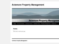 Aviemore Property Management | High Class Accommodation in The Scottish Highlands