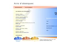 avisdobseques.com Avis d'obsèques, Informations légales, Remerciements