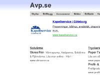 avp.se Rekrytering, Fönsterputsning, Kontorsmaskiner