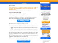 liten axandra.co.za skärmbild