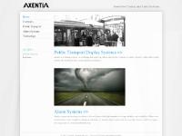 » Support, » Partners, » Contact, » About Axentia  » Support, » Partners, » Contact, » About Axentia