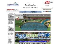 Pond Supplies at affordable prices. Pond Pumps, Pond Liners, Pond Filters, Pond Water Treatment, Pond Accessories Pond Supplies at affordable prices. Pond Pumps, Pond Liners, Pond Filters, Pond Water Treatment, Pond Accessories