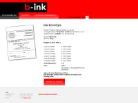 B-ink, geaccrediteerd drukker van fiscale ontvangstbewijzen!