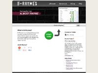 B-Rhymes - The Rhyme and Slant Rhyme Dictionary B-Rhymes - The Rhyme and Slant Rhyme Dictionary