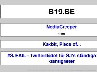 B19 - MediaCreeper, Bloggen Kakbit, #sjfail och annat B19 - MediaCreeper, Bloggen Kakbit, #sjfail och annat