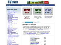 B2B Vertical Portal, Community and Directory : B2BToday.com B2B Vertical Portal, Community and Directory : B2BToday.com