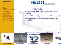BAALO Produktionstekniks hemsida BAALO Produktionstekniks hemsida