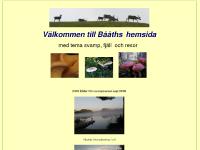 Välkommen till Bååth s hemsida Välkommen till Bååth s hemsida