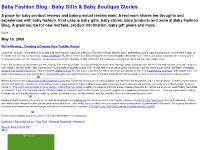 Baby Fashion Blog - Baby Gifts & Baby Boutique Stories