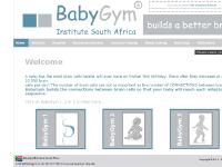 liten babygym.co.za skärmbild