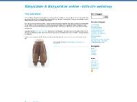 Babykläder & Babyartiklar online - hitta din webshop - Babykläder & Babyartiklar online - hitta din webshop -
