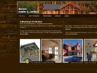 Backan Maskin & Lantbruk - 25 års erfarenhet av handtimrade timmerhus Backan Maskin & Lantbruk - 25 års erfarenhet av handtimrade timmerhus