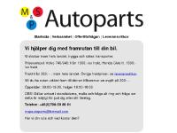 MS & P Autoparts - Billiga framrutor, bakrutor, startbatterier MS & P Autoparts - Billiga framrutor, bakrutor, startbatterier
