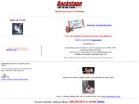 BackStage Distributions - yes, you can own a piece of Rock 'n' Roll History BackStage Distributions - yes, you can own a piece of Rock 'n' Roll History