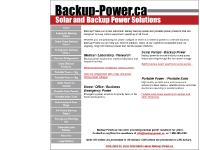 Solar and Backup Power Solutions including battery backup power generators, emergency power generators, and portable/installed solar power Solar and Backup Power Solutions including battery backup power generators, emergency power generators, and portable/installed solar power