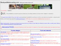 backyardmetalcasting.com flowerpot furnace booklet, How to cast metal in sand, build-it-yourself furnace kit
