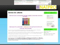 Bornes de collecte de piles usagées