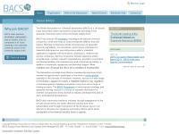 About BACS | British Association for Chemical Specialities
