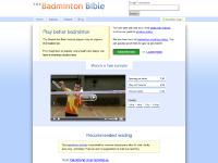 The Badminton Bible