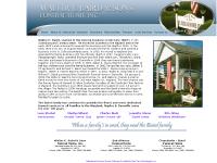 bairdfuneralhomes.com Preneed Form, Christina Washburn, Alberta Fisher