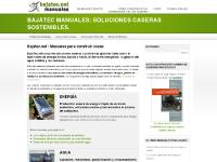 Bajatec Manuales: Soluciones caseras sostenibles. Bajatec Manuales: Soluciones caseras sostenibles.