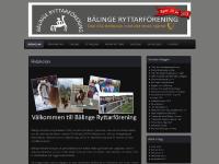 Bälinge Ryttarförening Bälinge Ryttarförening
