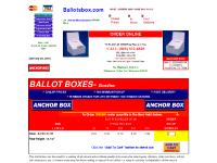 ballotsbox.com ballot box, ballot boxes, boxes ballot