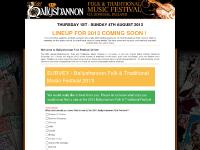 Ballyshannon Folk & Traditional Music Festival Ballyshannon Folk & Traditional Music Festival